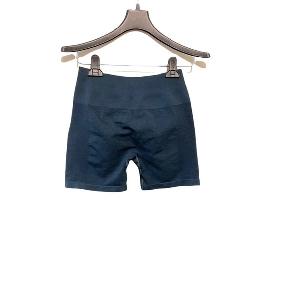 Alphalete Teal Amplify Shorts - Picture 4 of 6